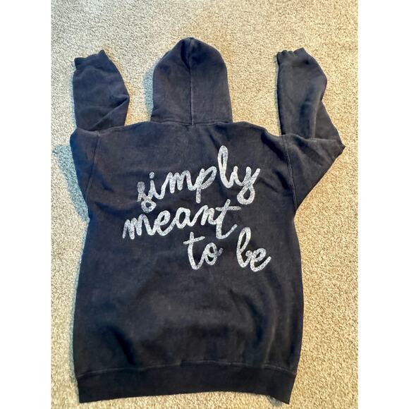 The Nightmare Before Christmas Jack Sally Hoodie Simply Meant to Be M - Picture 2 of 5